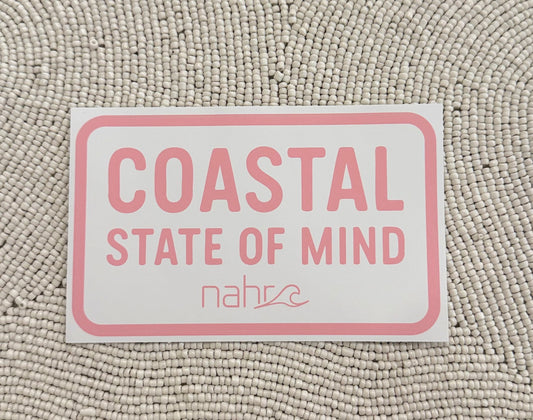 Coastal State of Mind Sticker